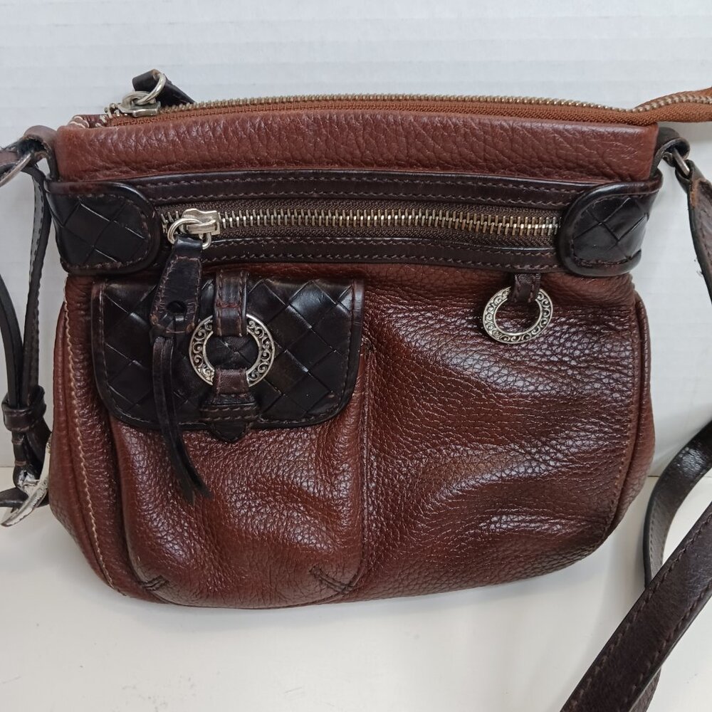 Brighton Brown Leather Women's Shoulder Bag